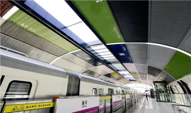 武漢市軌道交通(tong)陽邏線（21號線）工程車站 裝修工程